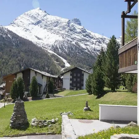 公寓 Saas-fee Sleeps 10 Wifi 萨斯费